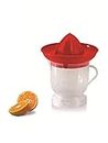 Clandestina Small Manual juicer Machine for Orange Lemon and Other Fruits(Plastic/Multi Colours)