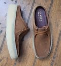 Clarks Men's Wallabee Cup Lo in Tan Suede Leather Size 8 US / 7 UK / 41 NWB