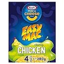 Kraft Easy Mac & Cheese Macaroni Pasta Cheesy Chicken Flavour 280g