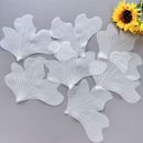 DIY Clothing Accessories Organza White Petal Stickers Brooch Accessories
