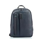 PIQUADRO Unisex Adult Backpack, Blue (Navy), 11x40x31 cm (W x H x L)