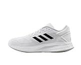 adidas Herren Duramo 10 Road Running Shoe, Cloud White/Core Black/Dash Grey, 42 2/3 EU