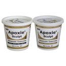 Apoxie Sculpt 4 lb. Black, 2 part modeling compound A & B