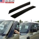 For Land Rover Defender 20-23 Glossy Black Windshield A-pillar Cover Panel Trim