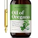 Plant of Life Oil of Wild Oregano - Vegan | 6 Months Supply | Organic, Non-GMO, Vegan & Gluten Free, Concentrated Seasonal Drops. (1 oz (30ml))
