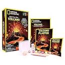 Bandai - National Geographic - Kit découverte - Volcan à fabriquer et faire entrer en éruption - 2 roches volcaniques incluses - Jeu scientifique et éducatif - STEM - JM00602
