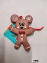 Ornement décoration Noël Mickey GINGERBREAD / biscuit Pain D’épice Disney