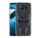 VIDO 3D Iron Man Avengers Back Case Cover for Samsung Galaxy S8