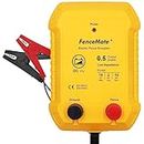 FenceMate 12V Powered Electric Fence Energiser Output 0.5J Peak 10 kV, Low Impedance for Avg. 2 km up to 10 km, Fence Charger to Protect Poultry and Livestock, Fencer for Homestead, Garden, Pond