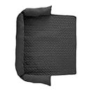LOOM TREE Dog Sofa Cover Pet Couch Cushion 75x75cm Sturdy for Furniture Protection Dark Gray