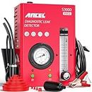 ANCEL S3000 PRO Automotive Smoke Machine with Built-in Air Pump and Pressure Gauge. Professional Vehicle Leak Diagnostic Detector Tools Kit for Leaks Test in Vacuum,Fuel,EVAP and Other Cars System