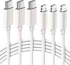 iPhone 13 Fast Charge Cable - Quntis 3Pack 6FT MFi Certified USB-C to Lightning Cable -USB C iPhone Charger Cord for iPhone 13 Mini Pro Max 12 Mini Pro Max 11 X XS XR 8 Plus iPad AirPods Pro, White