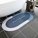 Fitness Mantra® Non Slip, Quick Dry Bath Mat for Door/Room/Bathroom/Kitchen/Lobby |Size:- 40 x 60 CM | Qty:- 1 Piece | Color - Mix |