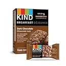 KIND Breakfast Bar, Dark Chocolate Cocoa, Gluten Free, Non GMO, 50 Grams, 4 Count