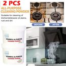 2PCS 250g Powerful Kitchen All-purpose Powder Cleaner Agent Kitchen Cleaning New