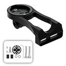 Out Front Mount for Garmin Bike Computer Road Mountain Cycling GPS Combo Extended (Fixed Version/Black / 32mm)