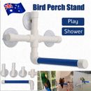 Bird Perch Stand Parrot Play Paw Grinding Stands Rack Shower Bath Platform Toys 