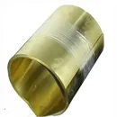 1meter Brass Metal Thin Sheet Foil Plate Thick 0.01/0.02/0.03/ 0.05/0.1/0.15/0.2/0.3/0.4/0.5/0.6mm x