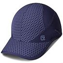 Sport Cap,Soft Brim Lightweight Waterproof Running Hat Breathable Baseball Cap Quick Dry Sport Caps Cooling Portable Sun Hats for Men and Woman Performance Cloth Workouts and Outdoor Activities Navy