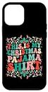 Custodia per iPhone 12 mini This Is My Christmas Pajama Shirt Funny Christmas Men Women