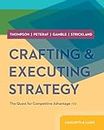 By Arthur Thompson Crafting & Executing Strategy: Concepts and Cases with BSG & GLO-BUS Access Card (19th Edition) [Hardcover]