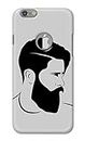 PRINTFIDAA Man Silhoutte Hipster Style Printed Designer Hard Back Case for Apple iPhone 6 Logo (4.7") / iPhone 6S Logo (4.7") Back Cover -(S) CHA1007