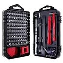 Farraige® Latest PC Repair Screwdriver Set, 110 in 1 Professional Precision Screwdriver set, Multi-function Magnetic Repair Computer Tool Kit Compatible with Mobiles/Tablets/Glasses/Laptop/PC etc