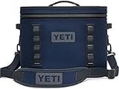 YETI Hopper Flip Portable Soft Cooler, Navy, 18