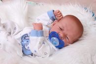 Baby Real Boy Reborn Doll Preemie Toy Newborn 15" Newborn Soft Vinyl Life Like  
