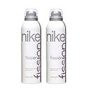 Nike Fission Deodorant for Women, 200ml (Pack of 2)