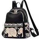Alice Women's Fashion Backpack Purses Multipurpose Design Handbags and Shoulder Bag PU Leather Travel bag Vegan Leather Girl's Travel sCasual Backpack (Animal Print)