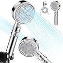 Shower Head with Handheld, Deals of the Day Clearance Prime High Pressure 8 Spray Modes Powerful Rain Showerhead with 78in Long Hose and Adjustable Holders for Bathroom