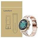 LvBu Bracelet Compatible with Michael Kors MKGO, Classic Stainless Steel Watch Strap for Michael Kors Access MKGO Smartwatch, Rose Gold, Classic
