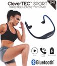 Auriculares inalámbricos con micrófono CleverTEC deportivos con cable Bluetooth