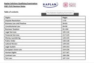 Kaplan Solicitors Qualifying Exam (SQE) SQE1 NOTES 416 pages  - Updated NOV 2023
