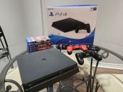 Sony PlayStation 4 Bundle 1TB 2 Controllers 7 Games PS4 Console, Games, Box LOT