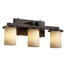 Justice Design Group Clouds 21 Inch 3 Light Bath Vanity Light - CLD-8773-10-DBRZ