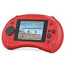 TaddToy Portable Handheld Games for Kids 3.2" Screen Game TV Output Arcade Vibration Gaming Player System Built in 198 Classic Retro Video Games with Rechargeable Battery Birthday for Boys, Girls