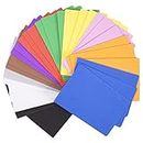 Horizon Group USA Assorted Rainbow 30-Pack Foam Sheets, 8.5x5.5-Inch & 2mm, Value Pack of EVA Foam Sheets in 11 Colors for Crafts Projects, Classrooms, DIY Projects, Back to School Supplies, Art Class