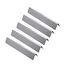 GasSaf 15.3 inch Flavorizer Bar Replacement for Weber 7636,Spirit 300 E-310 E-320 Series,Weber 46510001,47513101 Gas Grill and Others, 5-Pcs 304 Stainless Steel Durable Heat Plate(15.3"x 2.6"x 2.5")