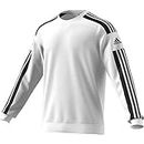adidas Squadra 21 Sweatshirt Camiseta de manga larga, Blanco, XL Hombre