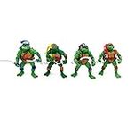 Trunkin Rubber Teenage Mutant Ninja Turtles Mike Raph Leo Don(Multicolor) Figure Figurine 4Pcs
