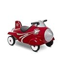 Radio Flyer 600X Retro Rocket Ride on Toys, Ages 1-3 None, Red, L