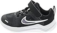 Nike Downshifter 12 Next Nature Baby/Toddler Shoes, Black/White-DK Smoke Grey, 26 EU