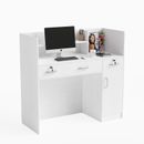 OmySalon Office Reception Desk, Counter Desks, Front Table for Salon