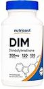 Nutricost DIM (Diindolylmethane) Plus BioPerine 300mg, 120 Vegetarian Capsules - Up to 4 Month Supply, Max Strength DIM Supplement