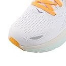 Hoka Clifton 8, Women's Running Shoes, Blanc De Blanc White, 7 US