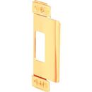 Prime-Line Brass Plated ASA Adjustable Door Strike (Single Pack) | 6.8 H x 3.75 W x 0.45 D in | Wayfair U 9495