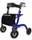 8Inch Wheel Rollator Walkers for Seniors-Folding Rollator Walker✅ Little Used