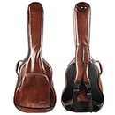 Mr.Power Guitar Gig Bag for 40 41 inch Full Size Acoustic Guitar Classical Guitar PU Leather Musicians Gear
